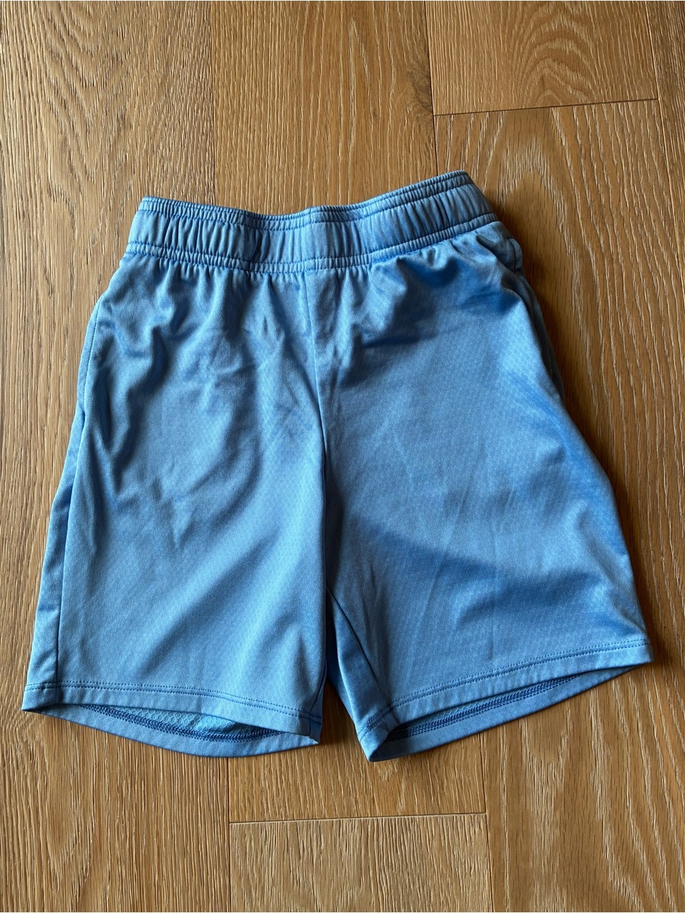 All in Motion Girls Athletic Mesh Shorts Size 6/6X Light Blue